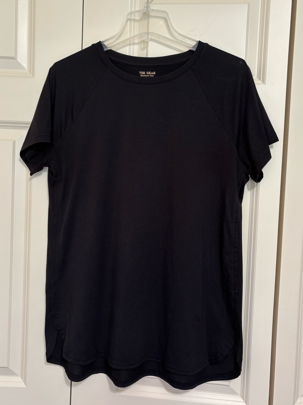 tek gear Black Short Sleeve Athletic Tee for Women